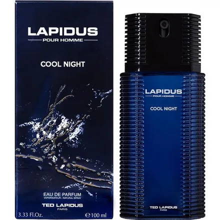 Perfume Ted Lapidus Cool Night Eau Parfum Masculino 100ml
