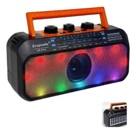 Ecopower Radio Ep F316 Sd Rgb