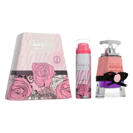 Perfume Lattafa Washwasha Eau Parfum Feminino Desodorante 100ml 50ml