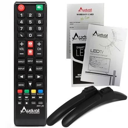 Controle Remoto Audisat 43 Suporte Base