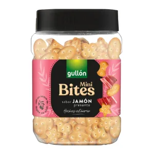 Bolacha Gullon Mini Crackers Presunto Pote 250g