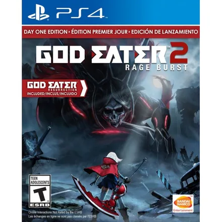Jogo God Eater 2 Rage Burst Day 1 PS4