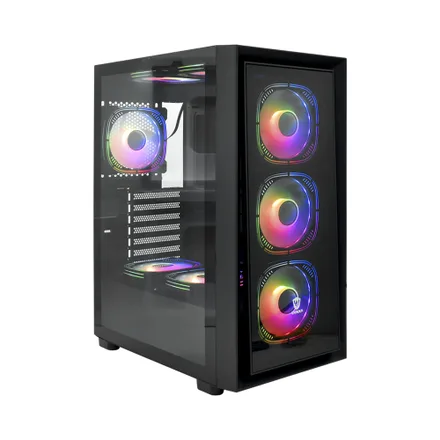 Gabinete Gamer Sate K51 Atx 8 Cooler