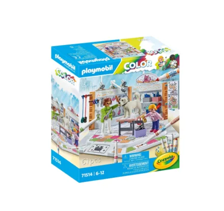 PLAYMOBIL JUGUETE DOGS SALON 71514
