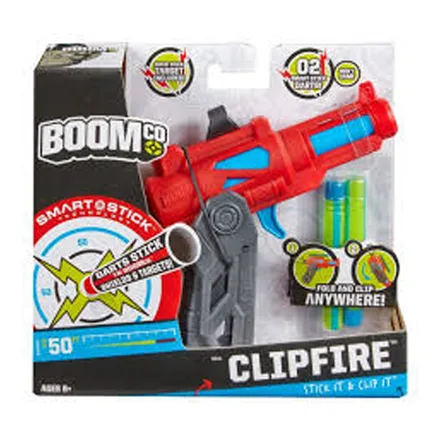 Juguete Boomco Pistola Dardos Clipfire Ccw 38