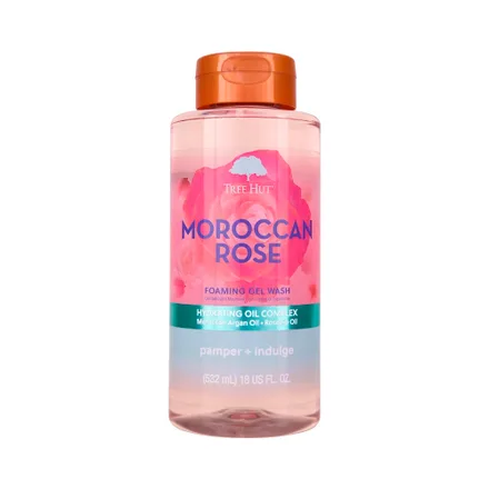 Gel Bano Tree Hut Moroccan Rose Foaming 532ml