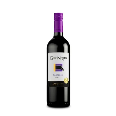 Vino Chileno Tinto San Pedro Gato Negro Carmenere 750ml