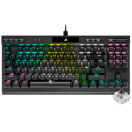 Teclado Gamer Corsair K70 Ch Rgb Mecanico