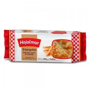 Bolacha Hojalmar Folhada Triangulo 250g