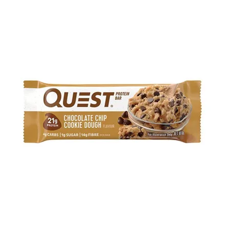 Barra De Proteina Quest Bar Chocolate Chip Cookie Dough