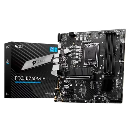 Placa Mae Msi Pro Ddr 5 Socket Lga 1700 Chipset B760 Atx