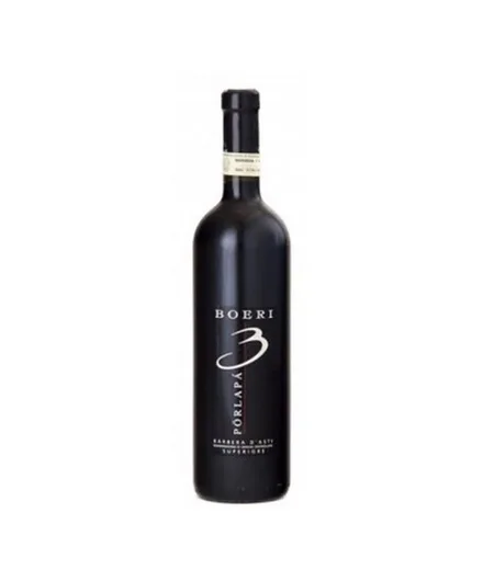 Vino Italiano Tinto Boeri Porlapa Barbera Asti 750ml