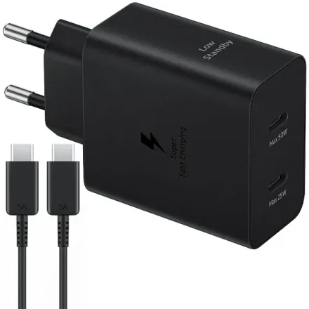 Carregador Power Adapter Duo Ep 2 50 Watts Cabo