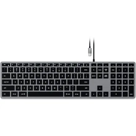 SATECHI TECLADO ST-UCSW3M WIRED BACKLIT SPACE GRAY