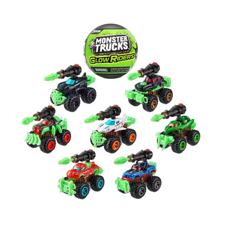 Juguete Zuru GQ2 Monster Trucks Glow Riders Surtido
