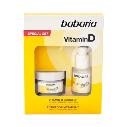 Babaria Con Vitamina Crema Facial Plus Serum 30ml 50ml