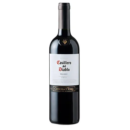 Vino Chileno Tinto Concha Toro Reserva Casillero Del Diablo Malbec 750ml