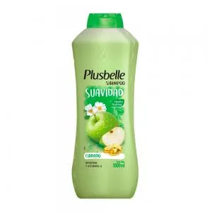 Shampoo Plusbelle Cabelos Macios Maca Vitamina 1LT