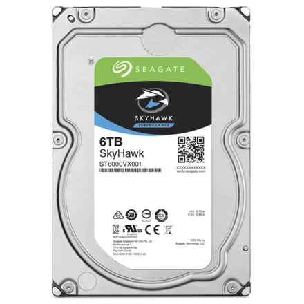 Hard Disk Interno Sistema Vigilancia Nvr Seagate Skyhawk 7200 Rpm 6TB