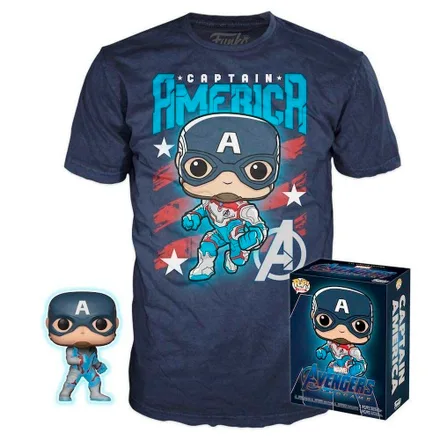 FUNKO POP MARVEL BOX CAPTAIN AMERICA 39140