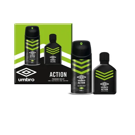 Umbro Action Masculino Eau Toilette Plus Deo Spray 100ml