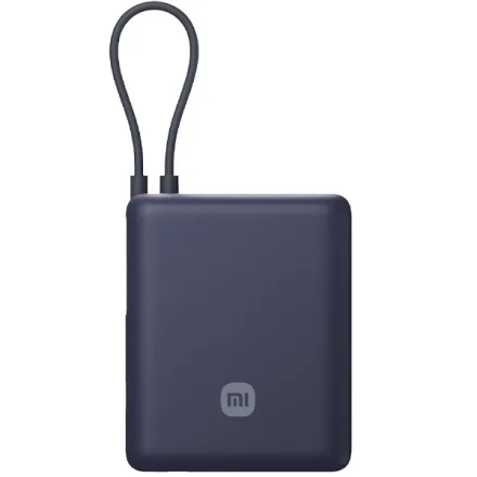 Carregador Portátil Xiaomi 33W Power Bank PB1033MI 10.000 mAh Saídas USB e USB-C - Azul