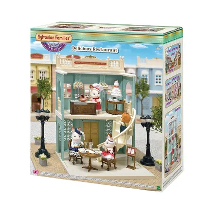 Juego Epoch Sylvanian Families Town Delicious Restaurant 6018