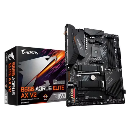 Placa Mae Gigabyte B550 Aorus Elite V2 Ddr 4 Socket AM4 Chipset Atx