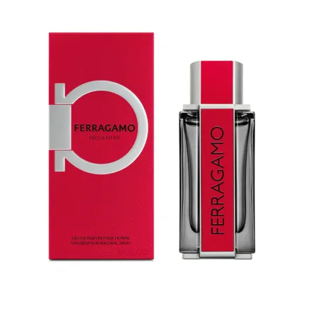 Ferragamo Red Leather Pour Homme Eau Parfum 50ml