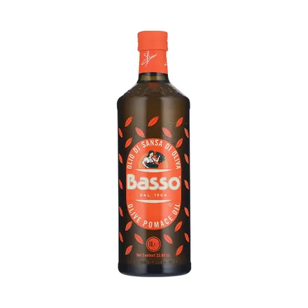 Aceite Oliva Basso Pomace 1L