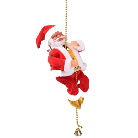 Adorno Navideno Papa Noel L8 653 Sube Cuerda