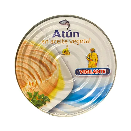 Atún Vigilante En Aceite Vegetal 1 Kg