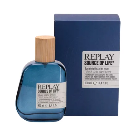 Perfume Replay Source Of Life Edt 100ml