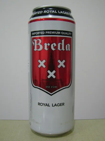 Cerveza Breda Royal Lager Lata 330M