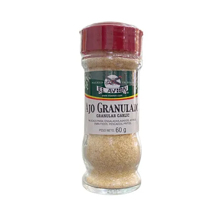 Condimento El Avion Ajo Granulado 60g