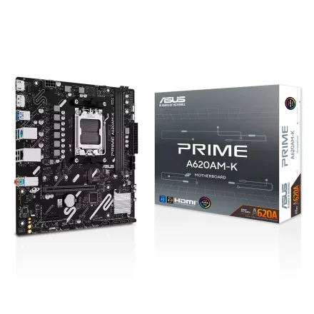 Placa Mae Prime Ddr 5 Socket AM5 Chipset A620 Atx