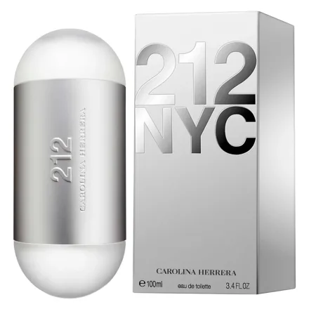 Perfume Carolina Herrera 212 Nyc Eau Toilette Feminino 100ml