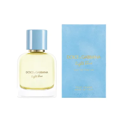 Dolce Gabbana Perfume Light Blue Pour Homme Eau Parfum 50ml