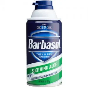Espuma Barbear Barbasol Aloe Vera 283g