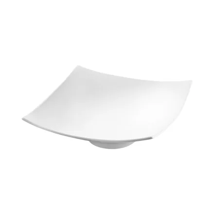 Plato De Porcelana Wilmax Wl 991374/A 18.5 Cm Blanco