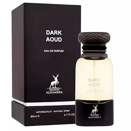 Perfume Maison Alhambra Dark Aoud Eau Parfum Masculino 80ml