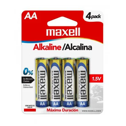 Pila Maxell LR6 Alcalina Pack 4