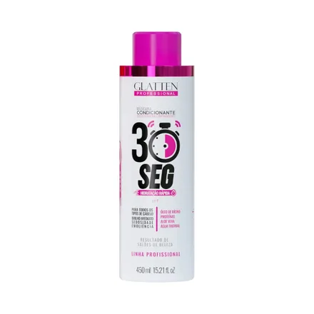 Acondicionador Glatten Professional 30 Segundos 450ml