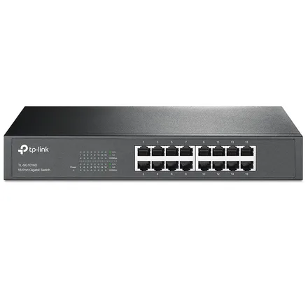 Hub Switch 16P Tl 100 1000 Rackmount
