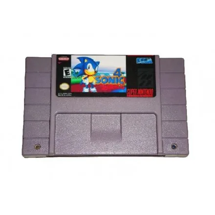 Jogo Sonic 4 Super Nintendo