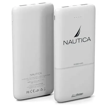 NAUTICA CARGADOR PORTATIL PB210 URBAN 10000 MAH WHITE