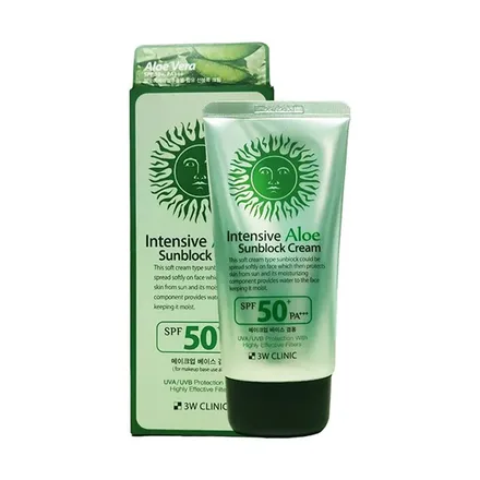 Clinic Crema Solar Intensive Aloe Sun Spf 50 Plus
