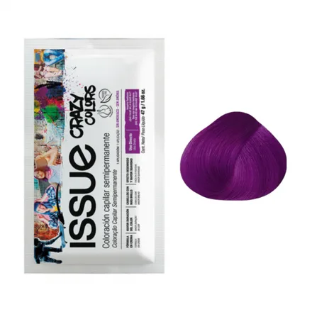 TINTA DE CABELO SEMI PERMANENTE ISSUE CRAZY VIOLETA