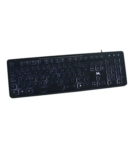 Teclado Mtek Abnt Kb Pt Retro Iluminado 7269L