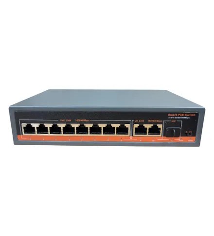 Switch 100 8POE Plus 2G RJ45 Sfp